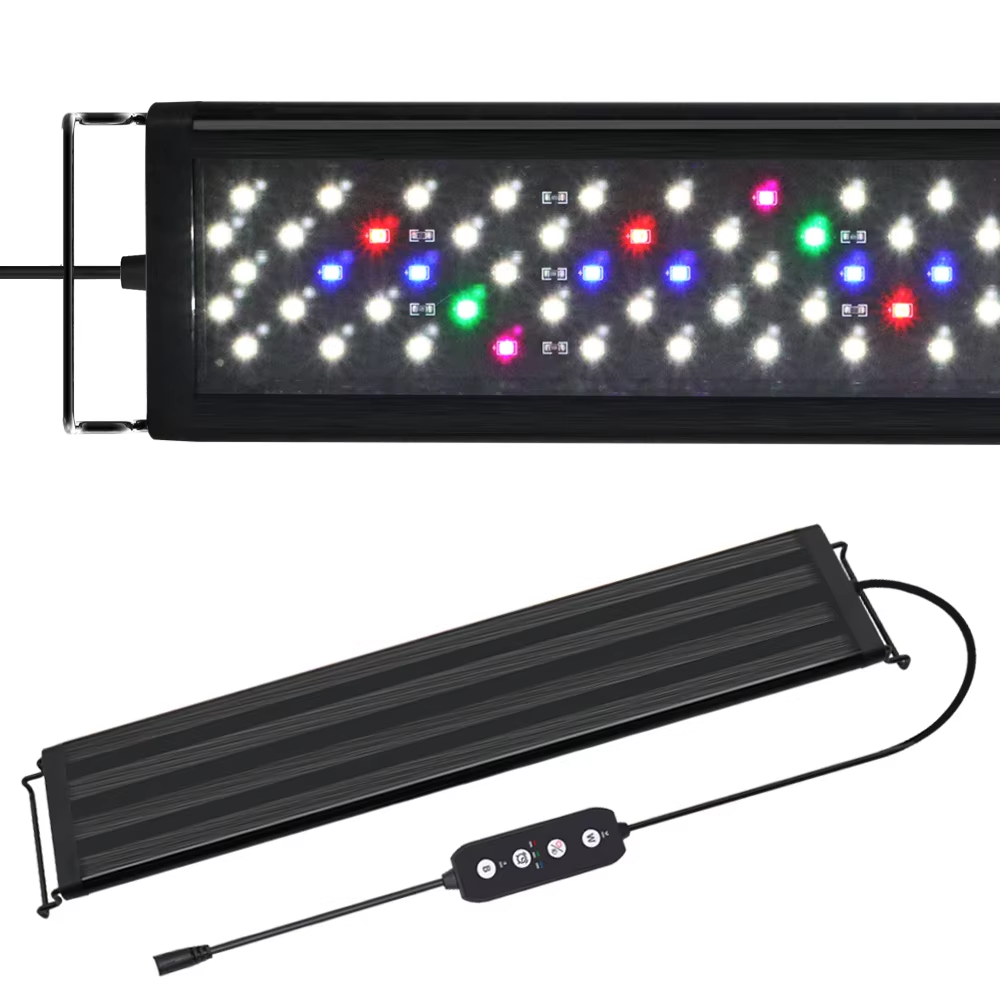 Aquarium Plant Light - ไฟ LED สำหรับตู้ปลา ปรับความสว่างได้ ขนาด 75-90