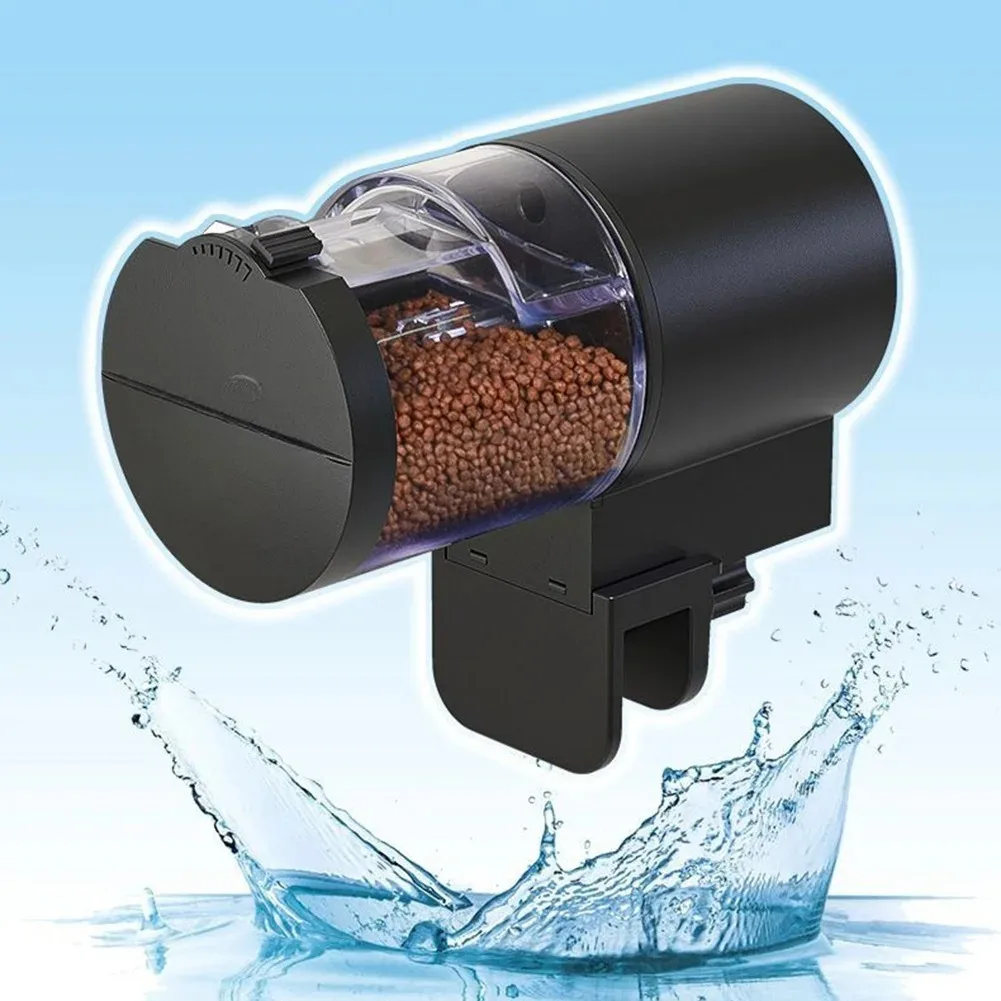 Aquarium Fertilizer - เครื่องให้อาหารปลาอัตโนมัติแบบตั้งเวลาดิจิทัล สำหรับตู้ปลา บ่อปลา และเต่า อุปกรณ์ควบคุมการให้อาหารอัจฉริยะสำหรับช่วงวันหยุด