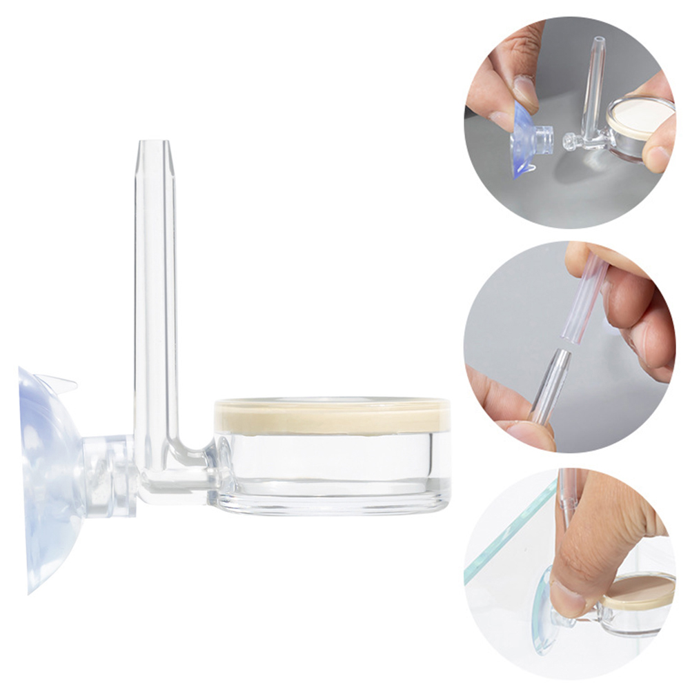 Aquarium Liquid Carbon - 1PC Diffuser สําหรับพืชพิพิธภัณฑ์สัตว์น้ํา,CLEAR CO2 Atomizer Aquarium