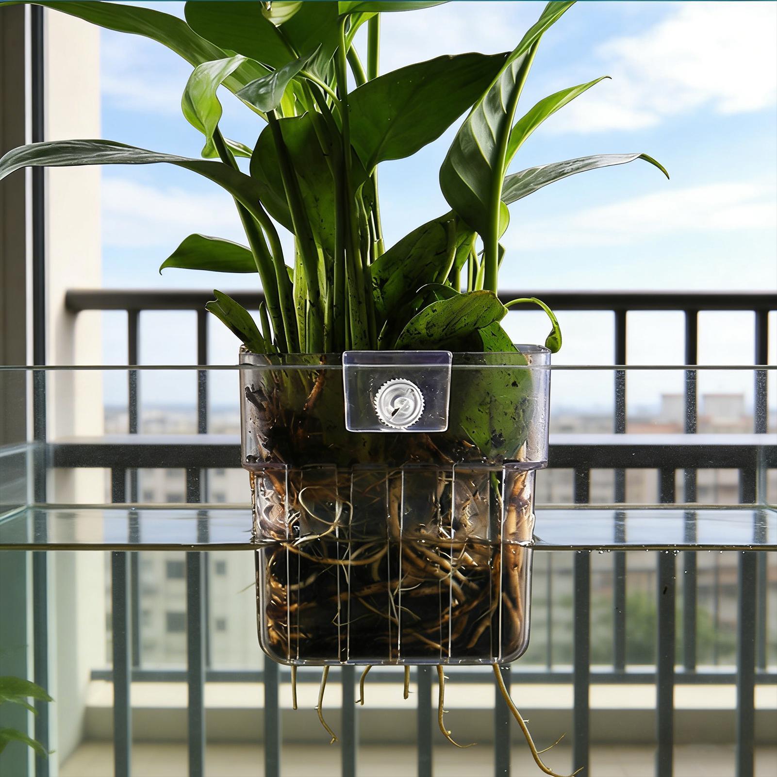 ตะกร้าปลูกต้นไม้ในตู้ปลา กระถา - Aquarium Plants Live บทวิจารณ์และราคา