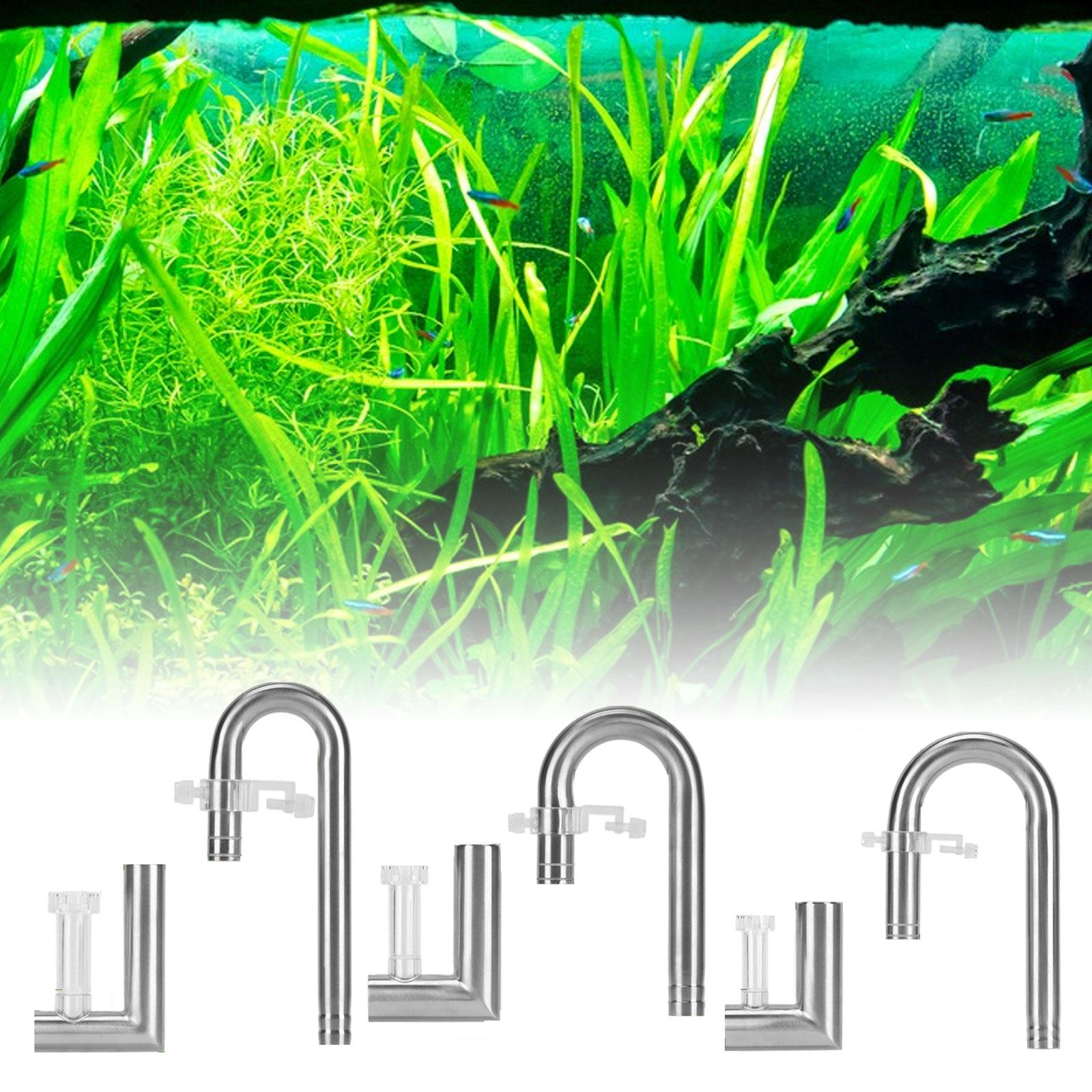 ชุดท่อกรองน้ำสแตนเลสปรับระดับไ - Aquarium Planted Tank Filter บทวิจารณ์และราคา