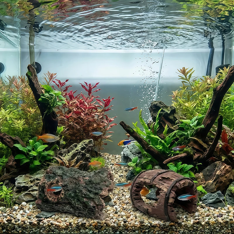 ชุดตกแต่งตู้ปลาเรซิ่น 3 ชิ้น ถ - Aquarium Plant Substrate บทวิจารณ์และราคา