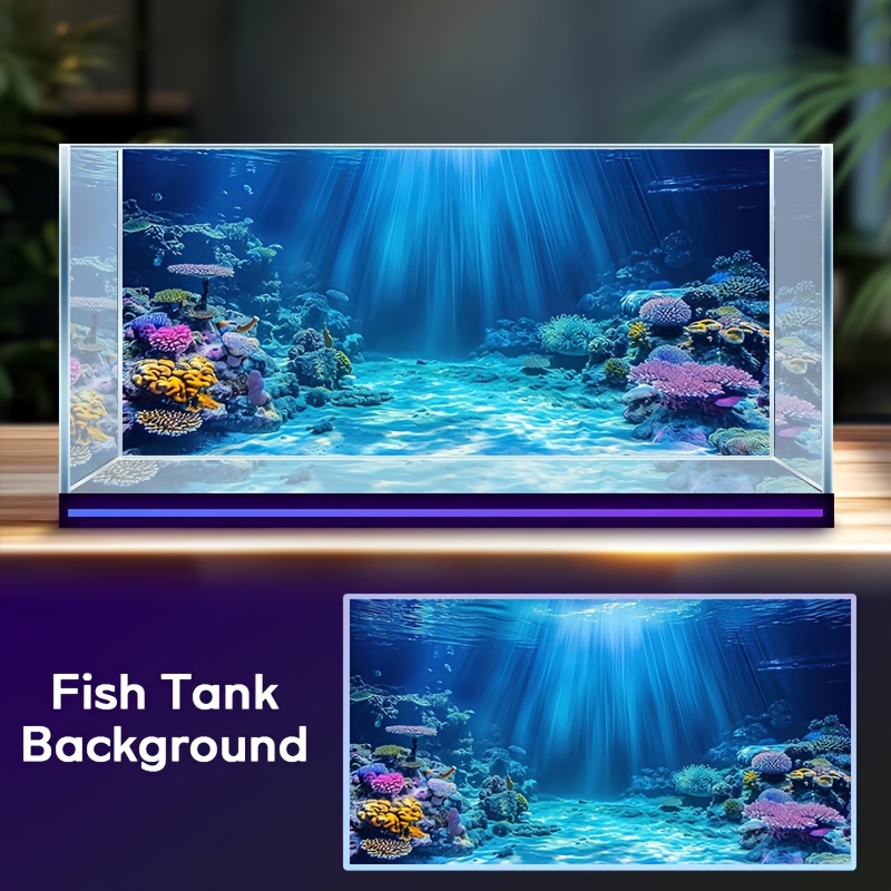 วอลเปเปอร์พื้นหลังตู้ปลา สติ๊ก - Aquarium Plants Live บทวิจารณ์และราคา