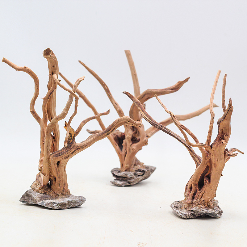 1PC Aquarium ภูมิทัศน์เครื่องป - Aquarium Driftwood บทวิจารณ์และราคา