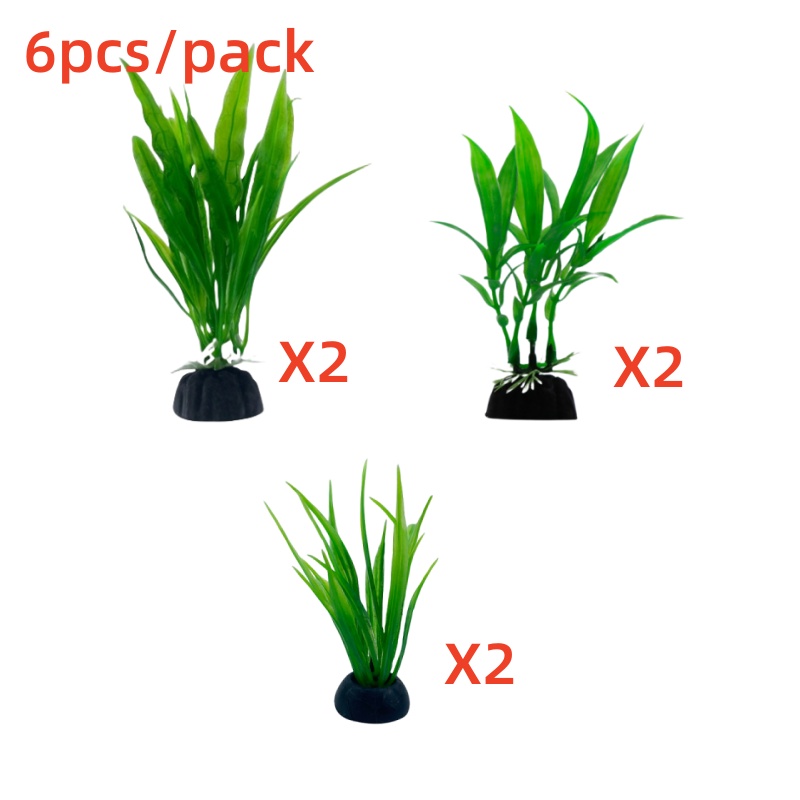 ชุดต้นไม้ประดับตู้ปลา 6 ชิ้น ข - Live Plant Aquarium บทวิจารณ์และราคา